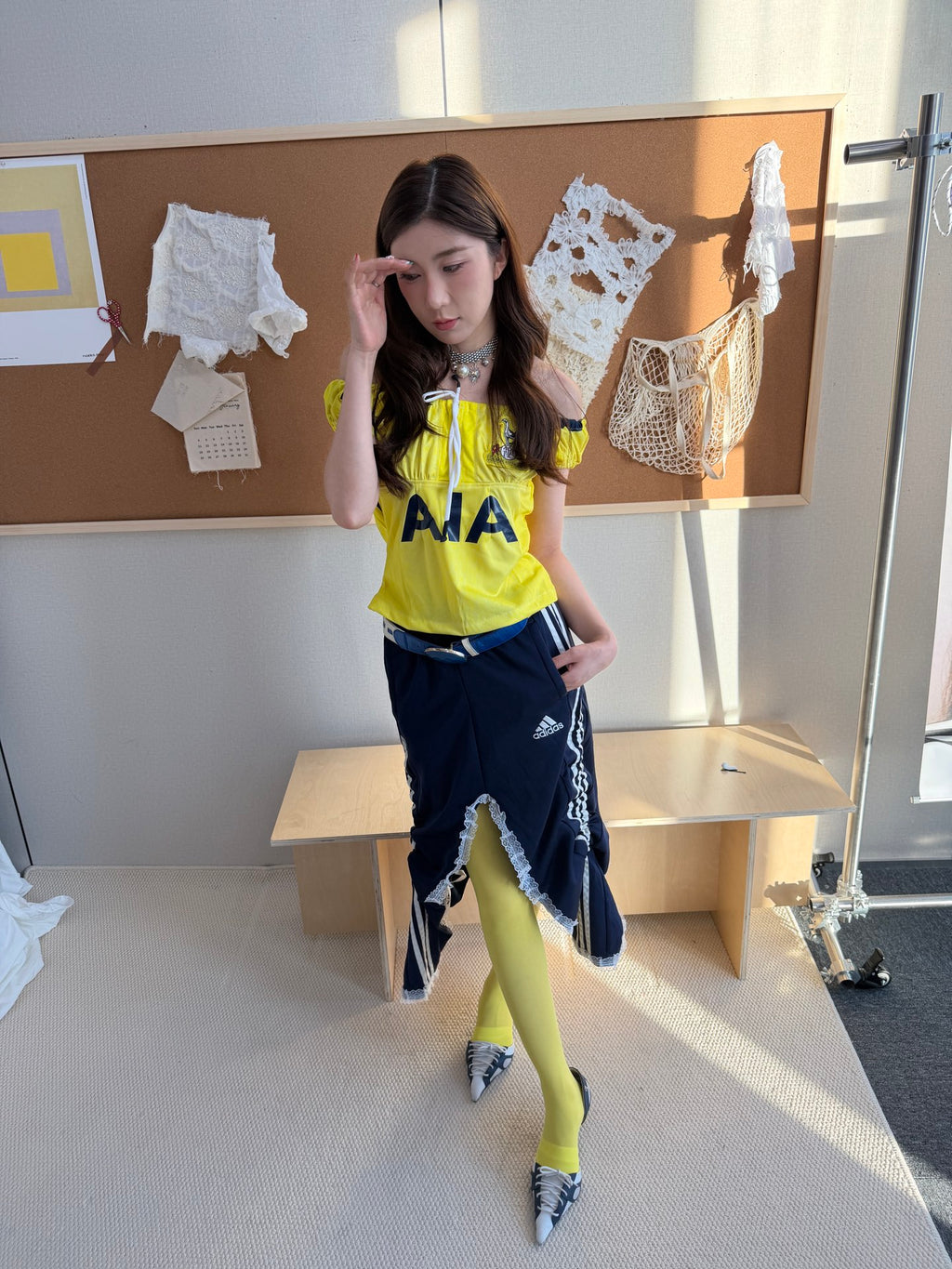 Tottenham Yellow Cropped Jersey - product image 4