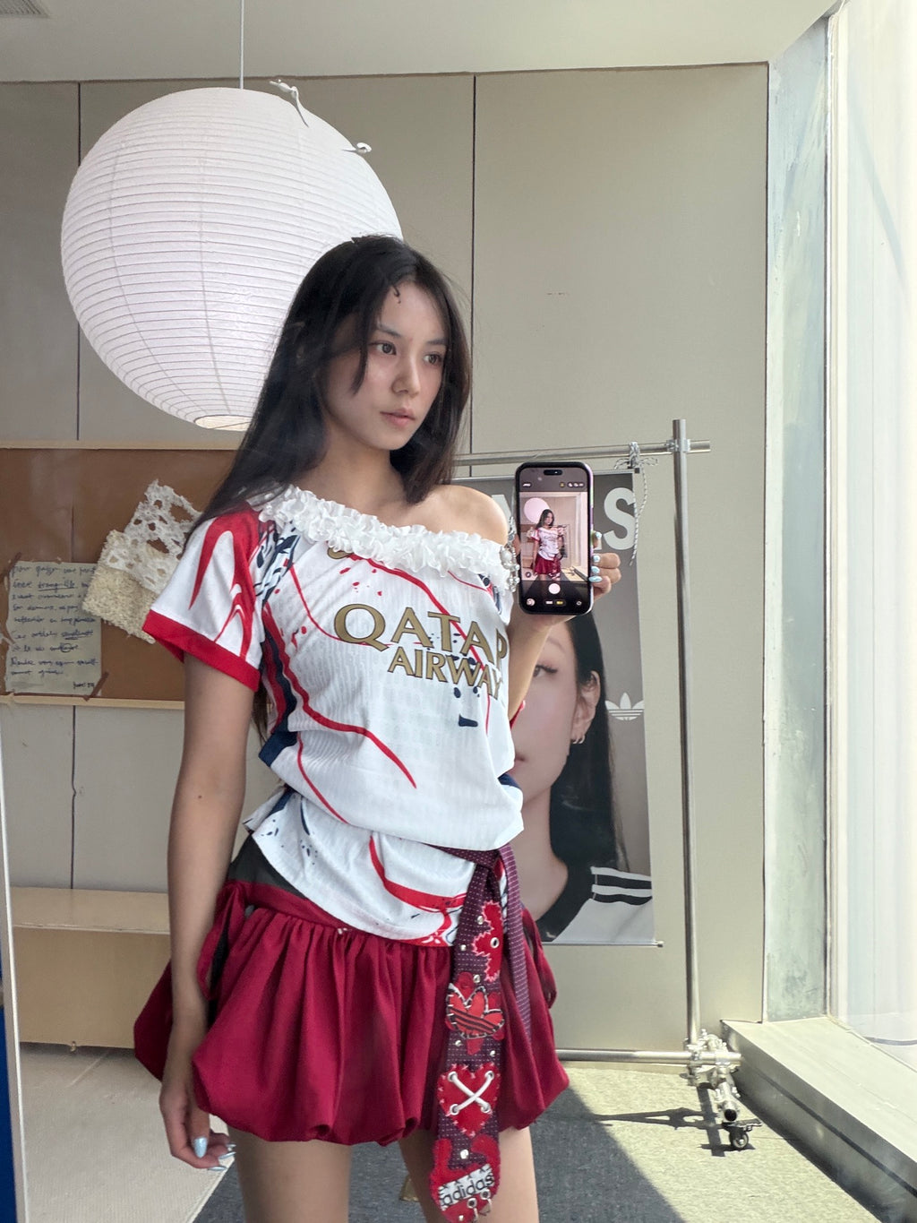 Paris Saint-Germain White Off-Shoulder Jersey - product image 3