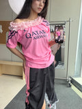 Paris Saint-Germain Pink Off-Shoulder Jersey - product image 1
