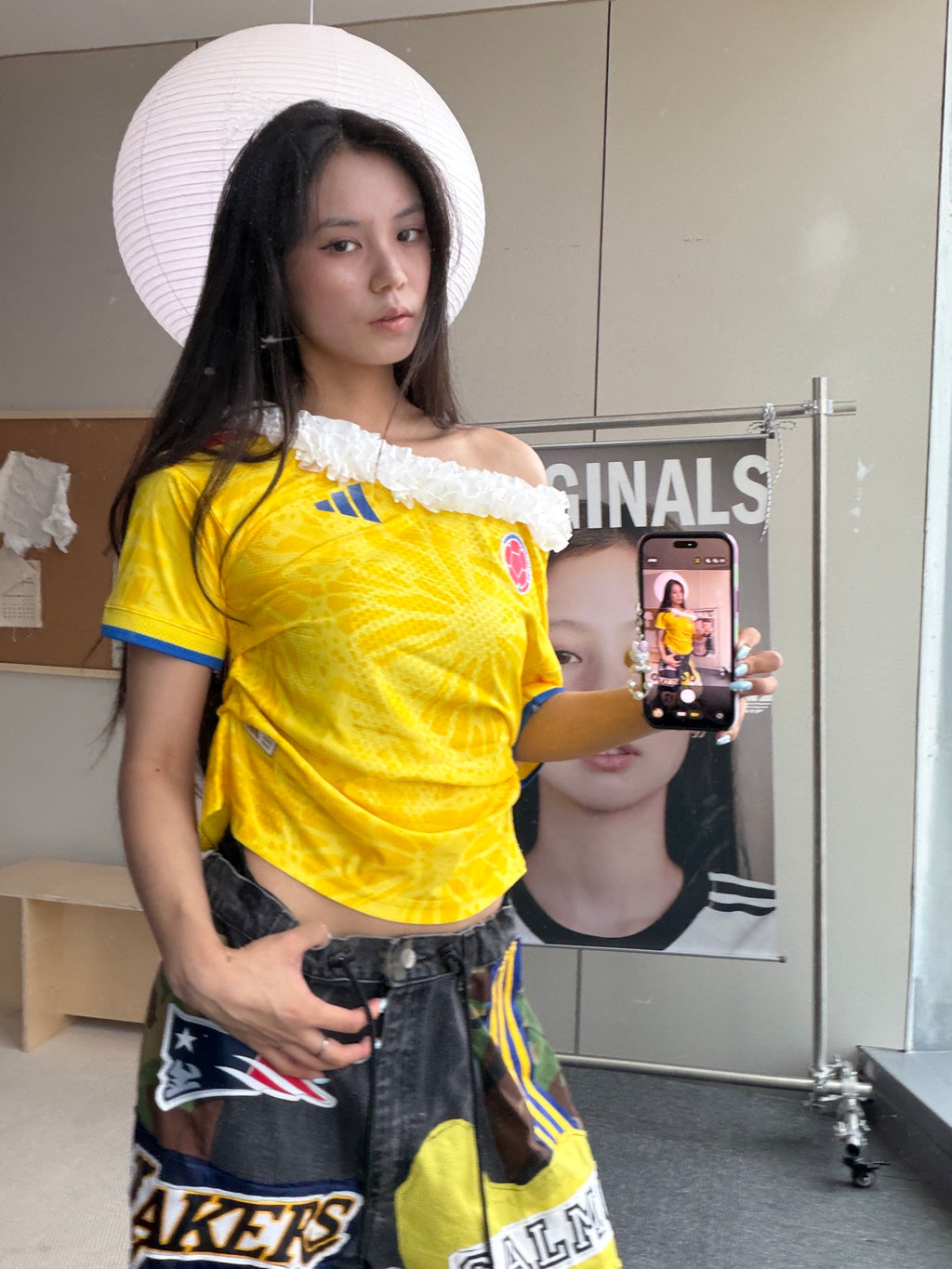 Tottenham Yellow Off-Shoulder Jersey - product image 7
