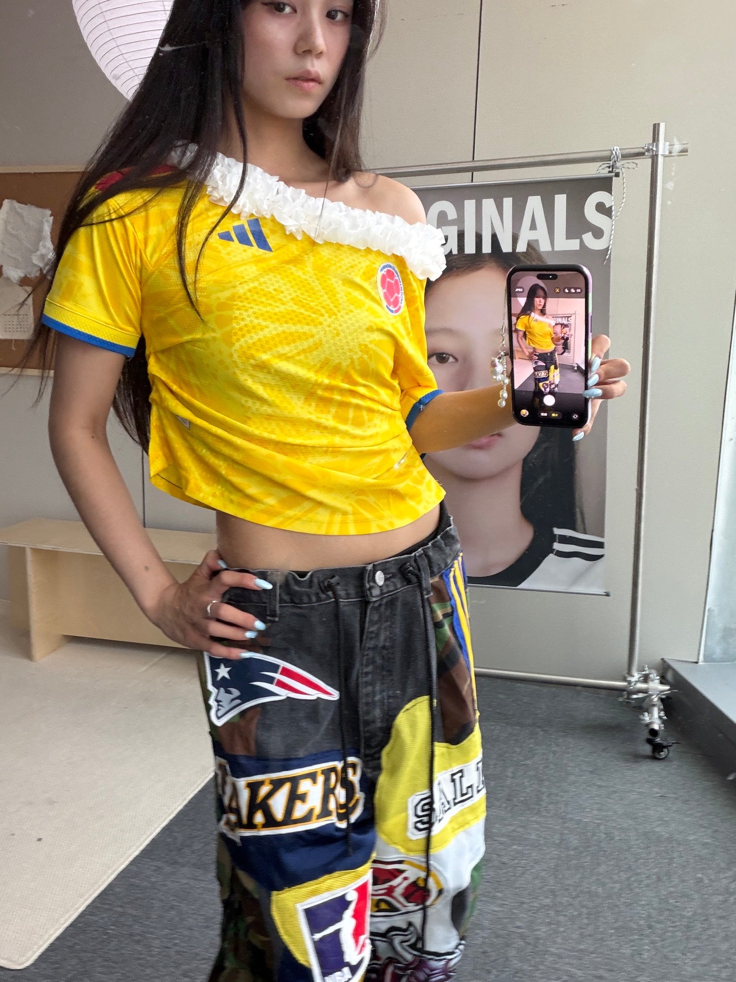 Tottenham Yellow Off-Shoulder Jersey - product image 6