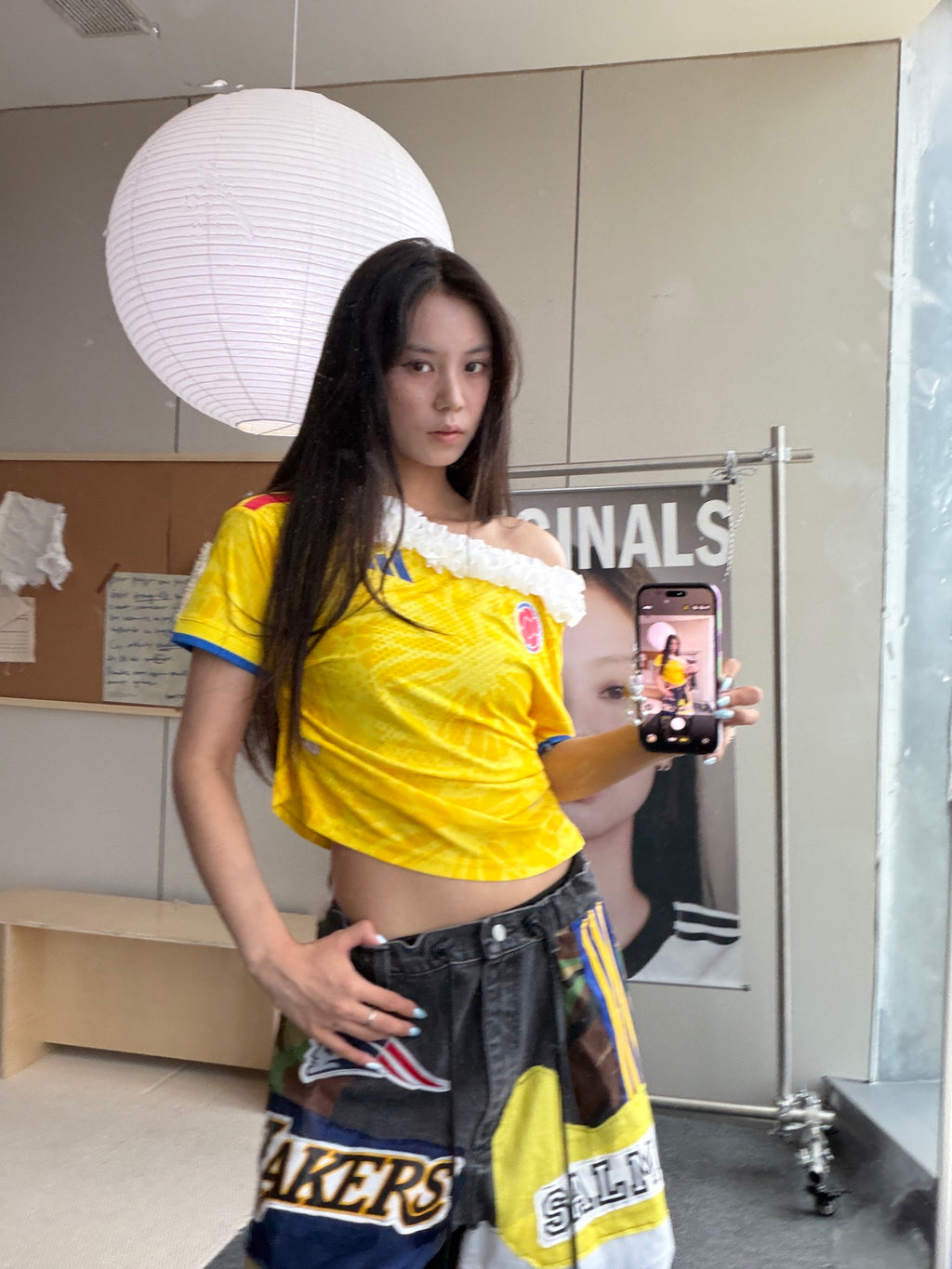 Tottenham Yellow Off-Shoulder Jersey - product image 4