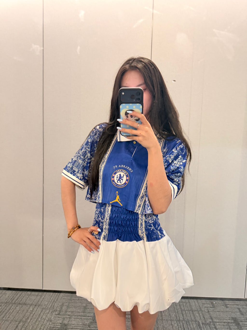 Chelsea Jordan Jersey and Bubble Skirt Two-Piece Set - product image 3