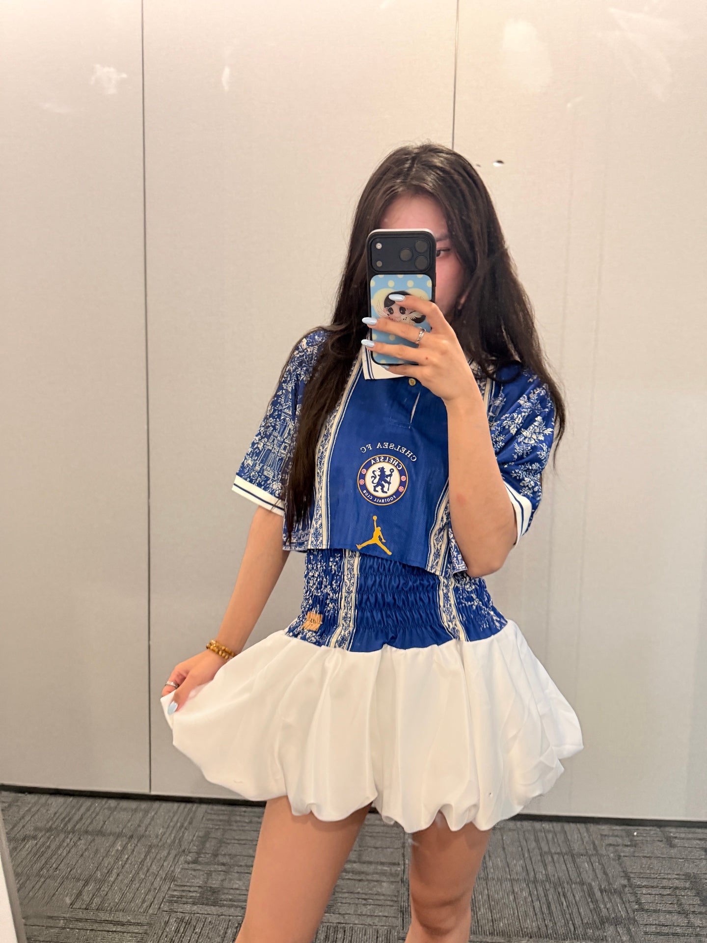 Chelsea Jordan Jersey and Bubble Skirt Two-Piece Set - product image 4