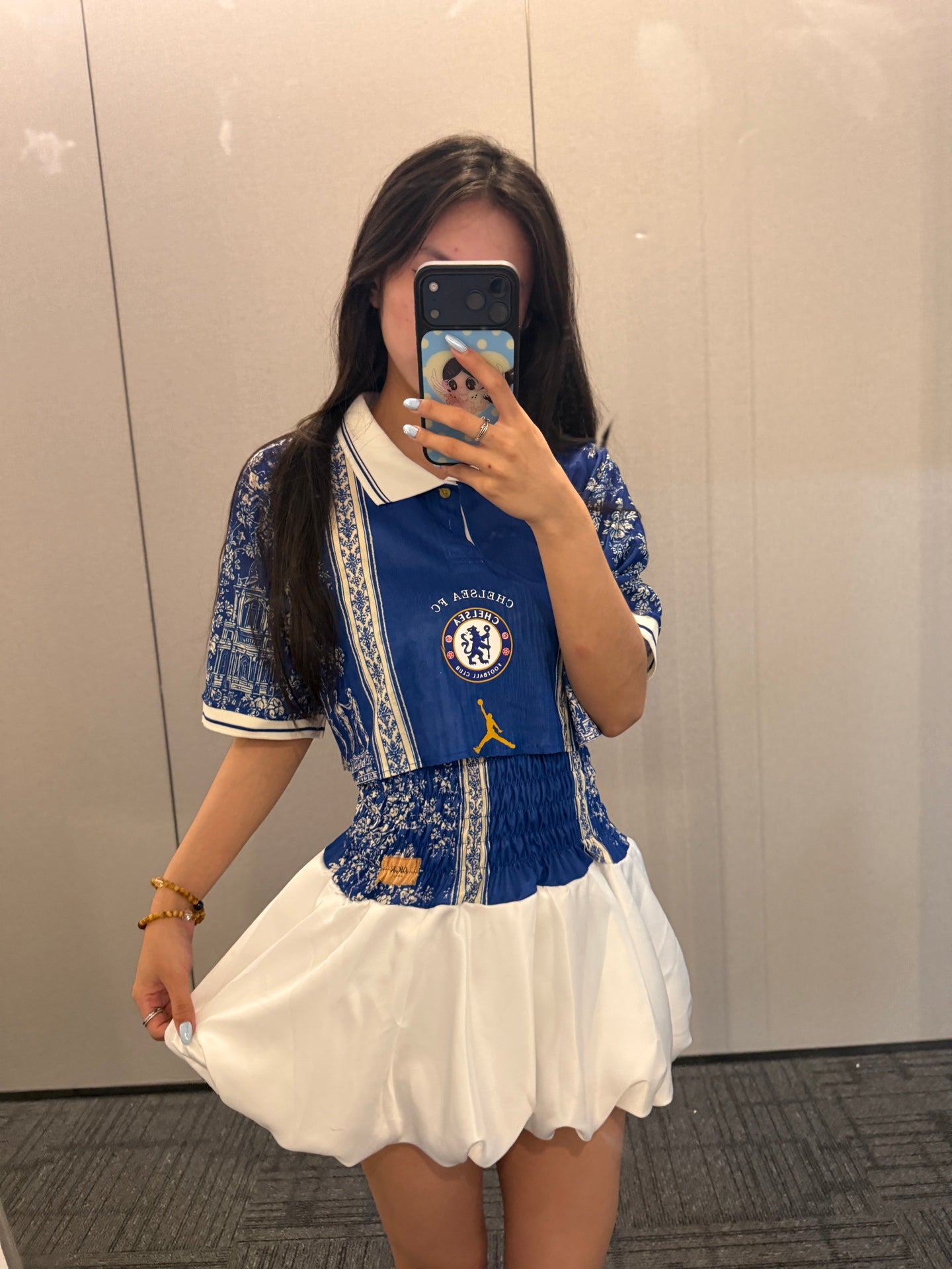 Chelsea Jordan Jersey and Bubble Skirt Two-Piece Set - product image 5