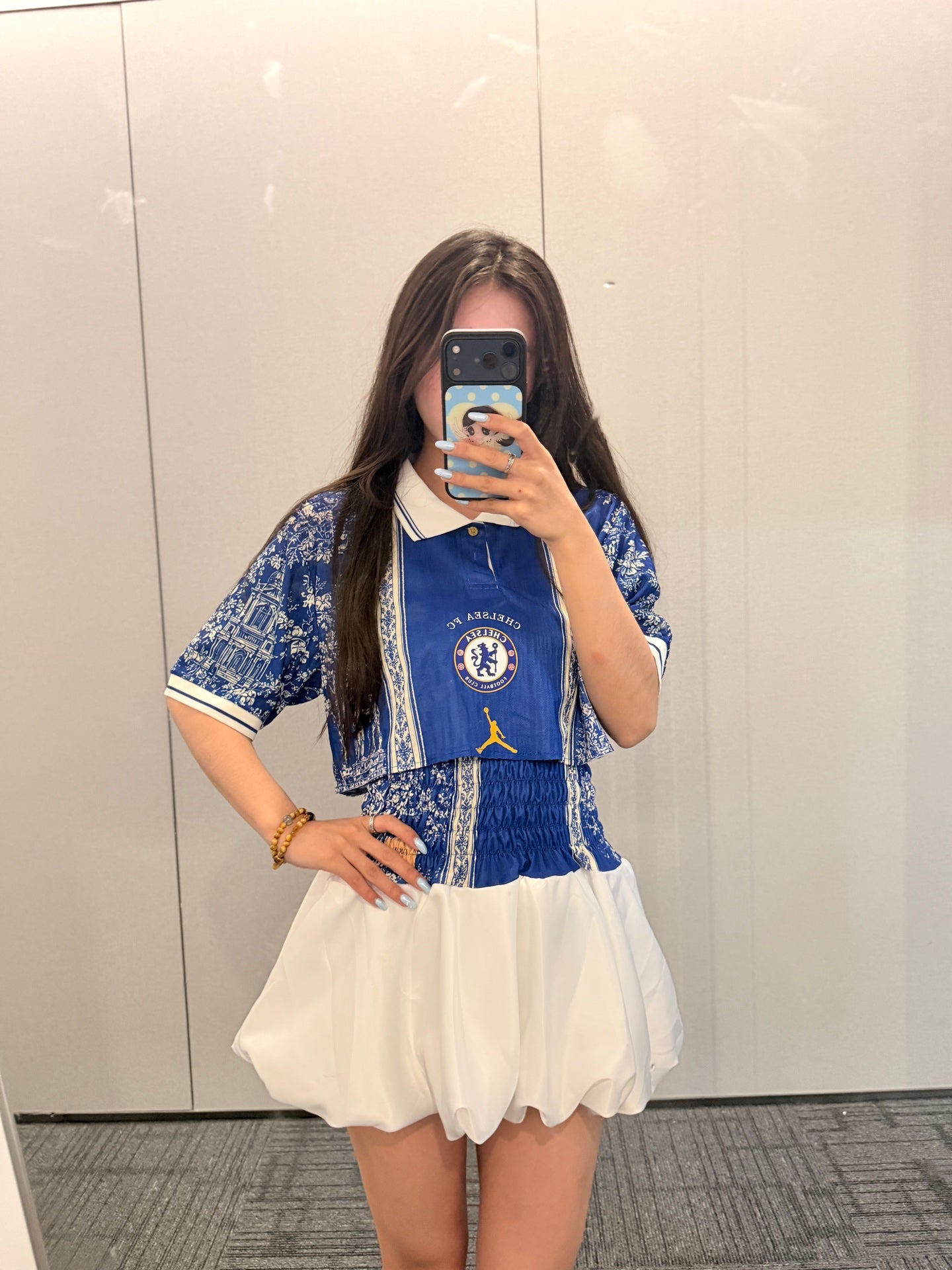Chelsea Jordan Jersey and Bubble Skirt Two-Piece Set - product image 2
