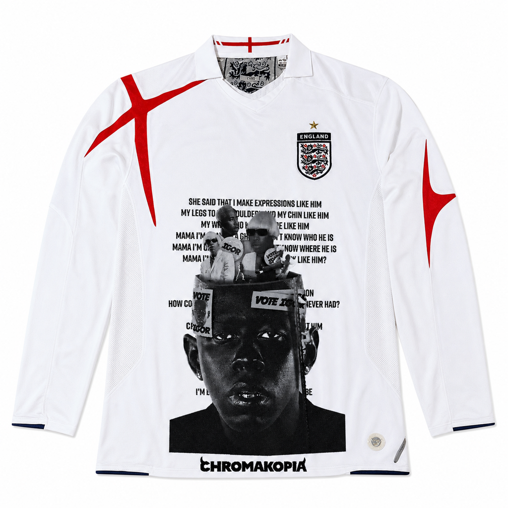 Approved clean product image - Tyler The Creator Vintage England Remake Jersey